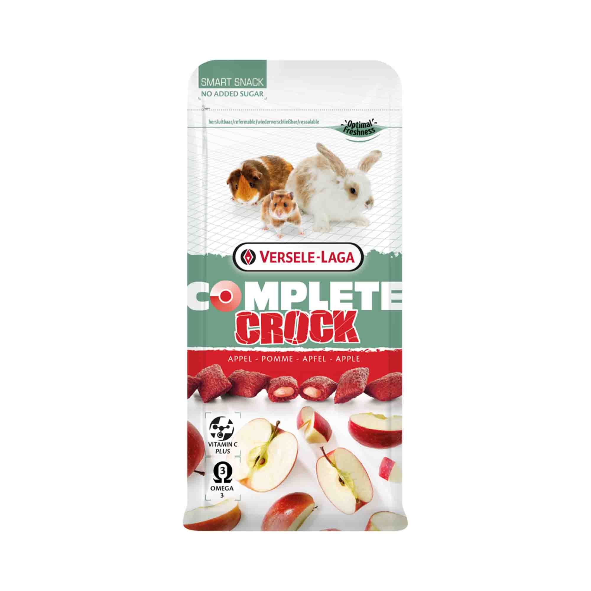 Versele-Laga Complete Crock Apple Rabbit and Rodent Treats