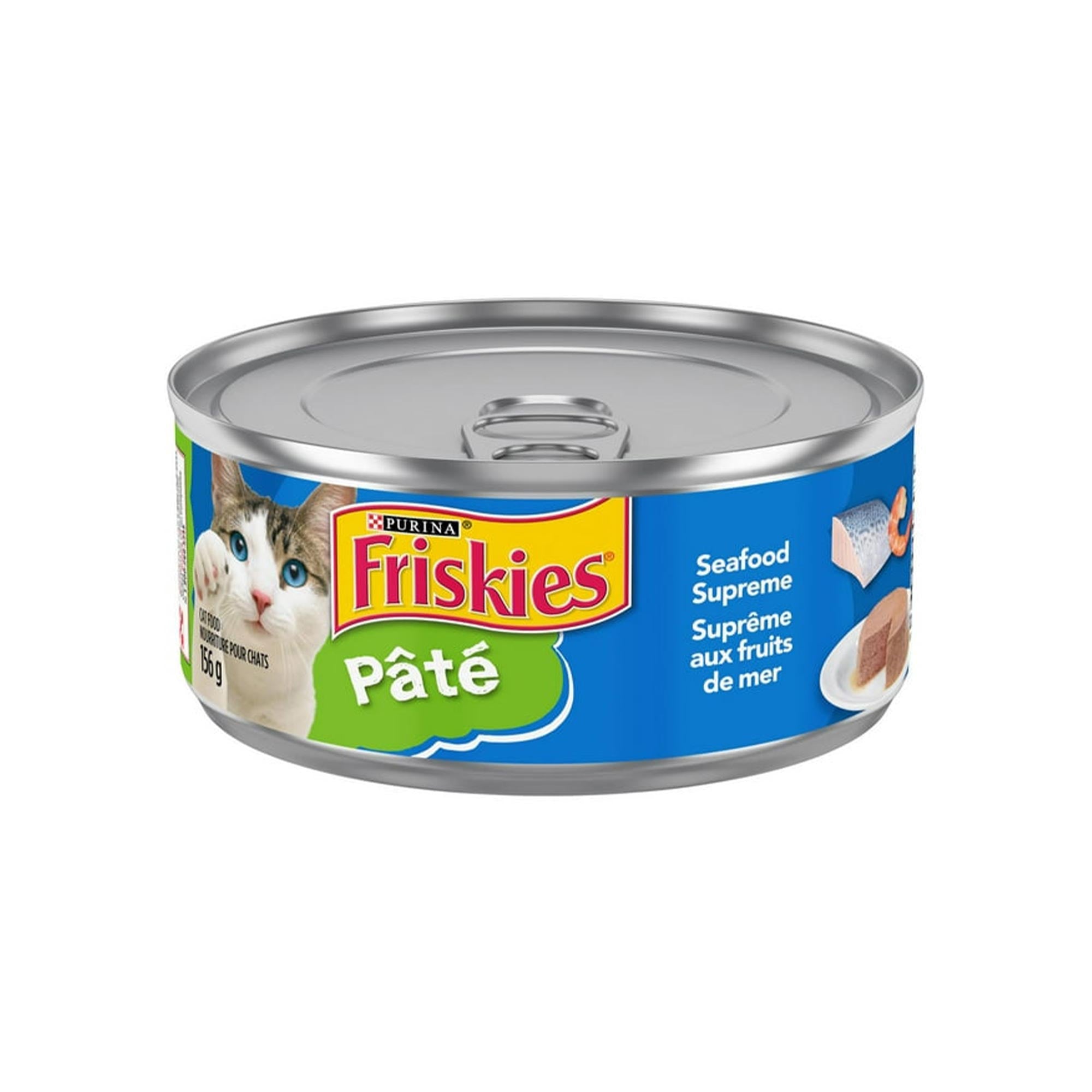 Friskies® Supreme Seafood Pâté, Wet cat food - 156g