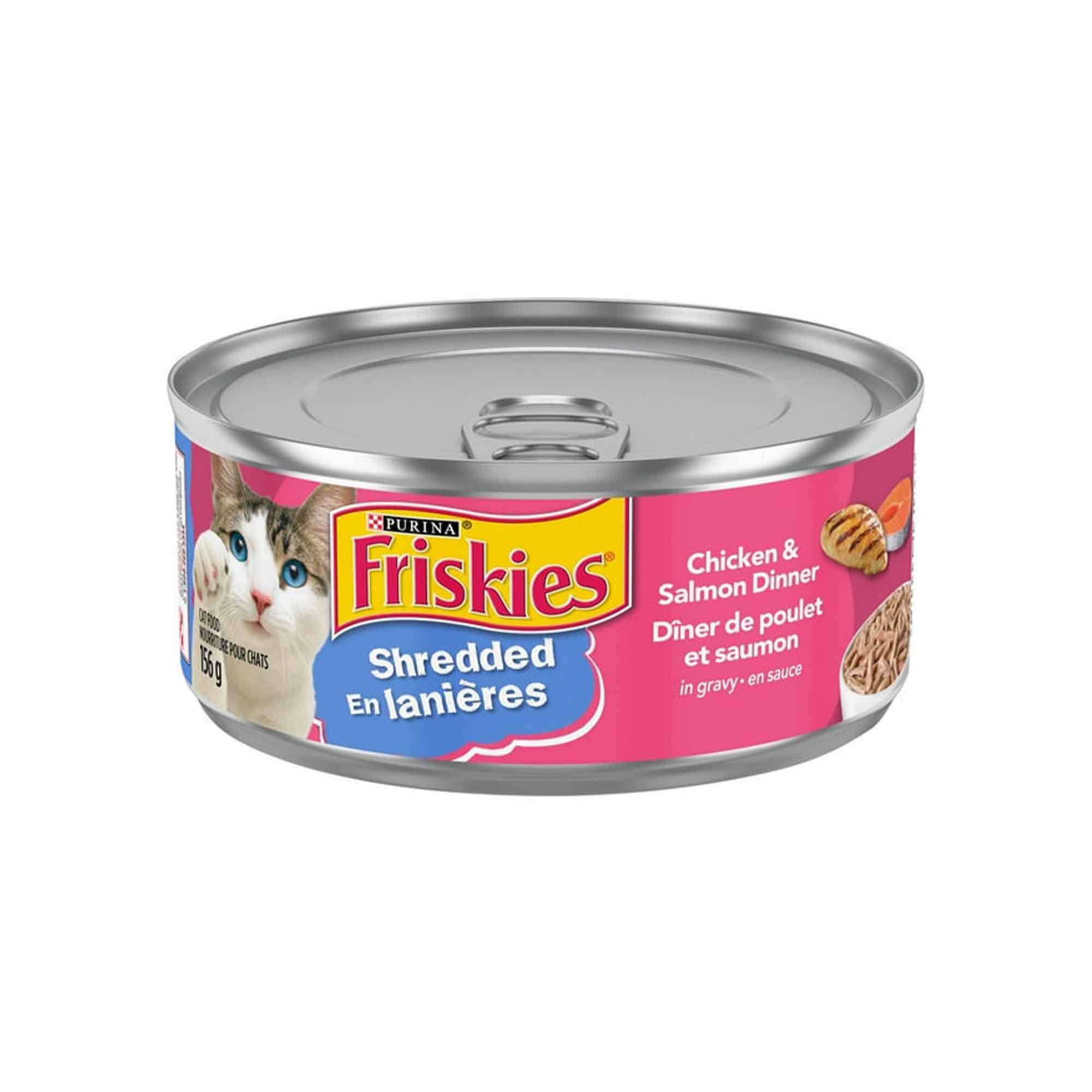 Friskies® Dîner de Poulet et de Saumon, Nourriture humide pour chats - 156g