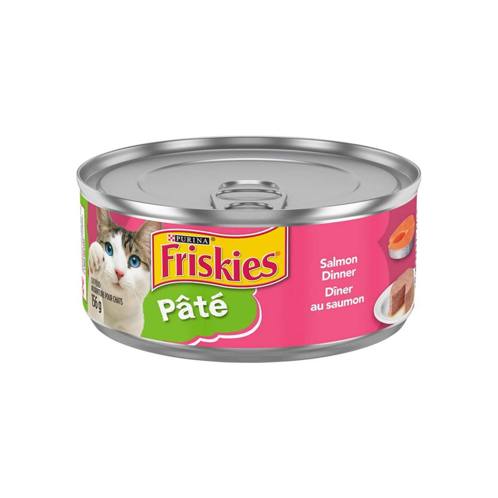 Friskies® Salmon Dinner Pâté, Wet Cat Food - 156g