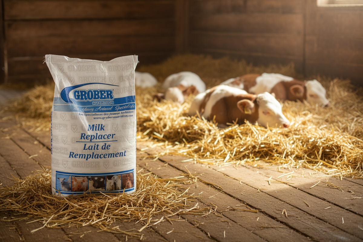 Lait de remplacement pour agneaux - LAMBGRO (22/28) - Grober