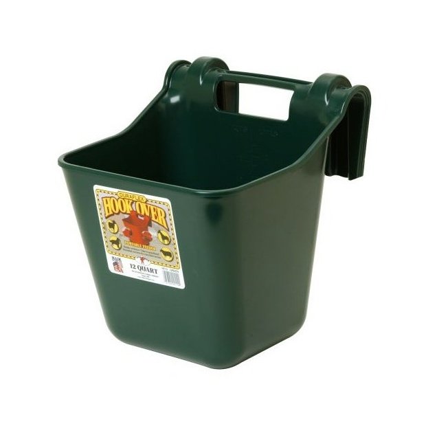 Little Giant - Hook Over Plastic Feeder, 12 Quarts 