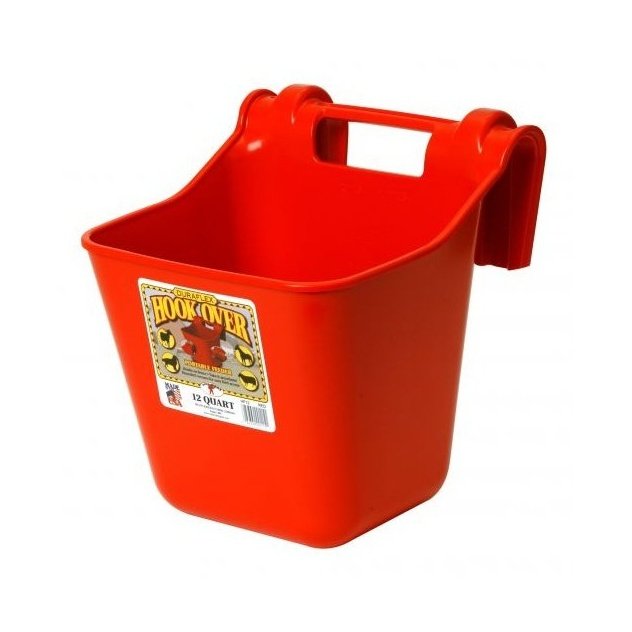 Little Giant - Hook Over Plastic Feeder, 12 Quarts 