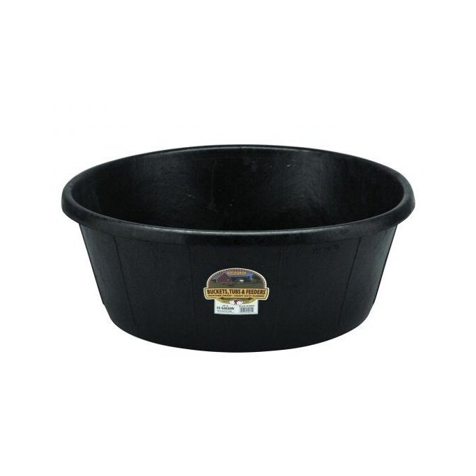 Bac d'alimentation tout usage en caoutchouc ultra robuste - Little Giant