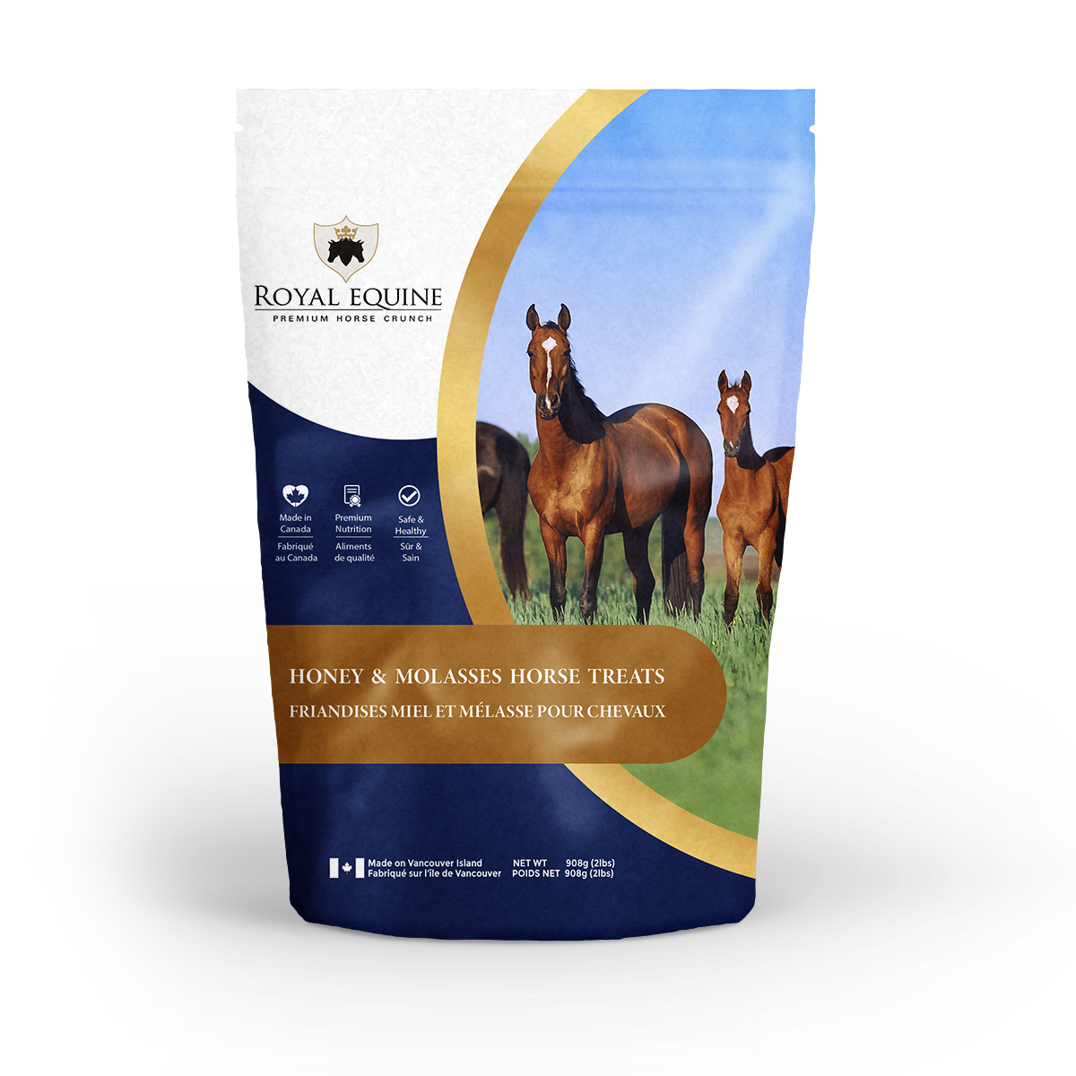 Royal Equine - Honey and Molasses Horse Treats, 908g 