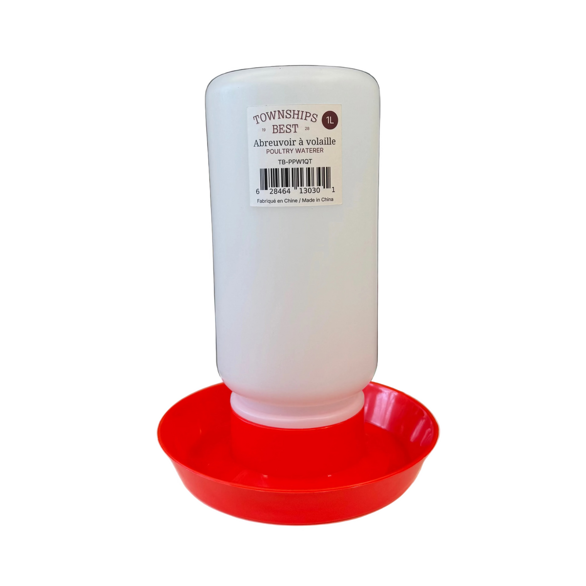 Abreuvoir à poussins en pot en plastique - Townships Best