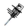Isolateur à vis polyfil jusqu'à 7 mm, métal 45 mm, paq. de 50