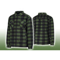 Lined jacket for men, green
