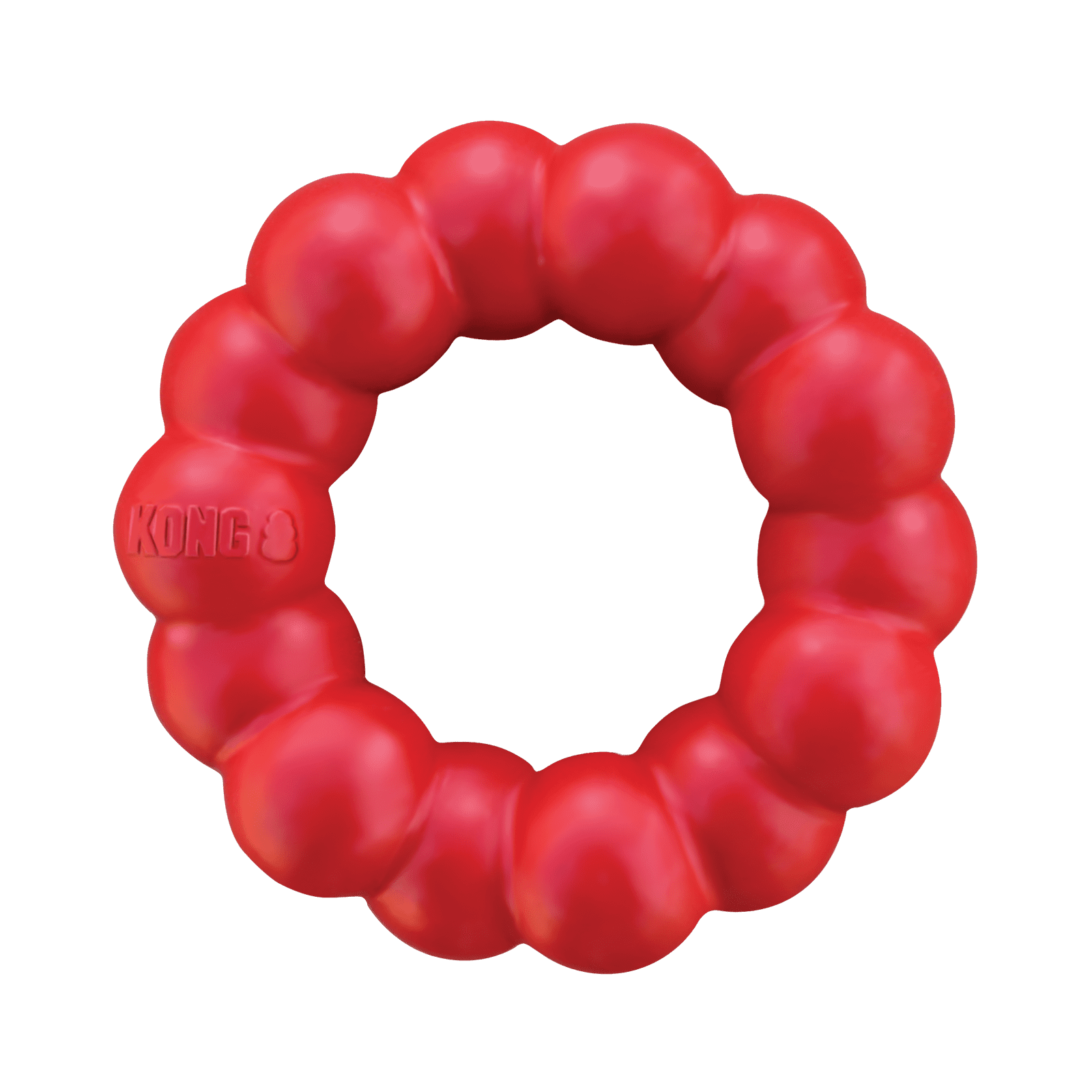 KONG RING, Anneau en caoutchouc rouge - KONG