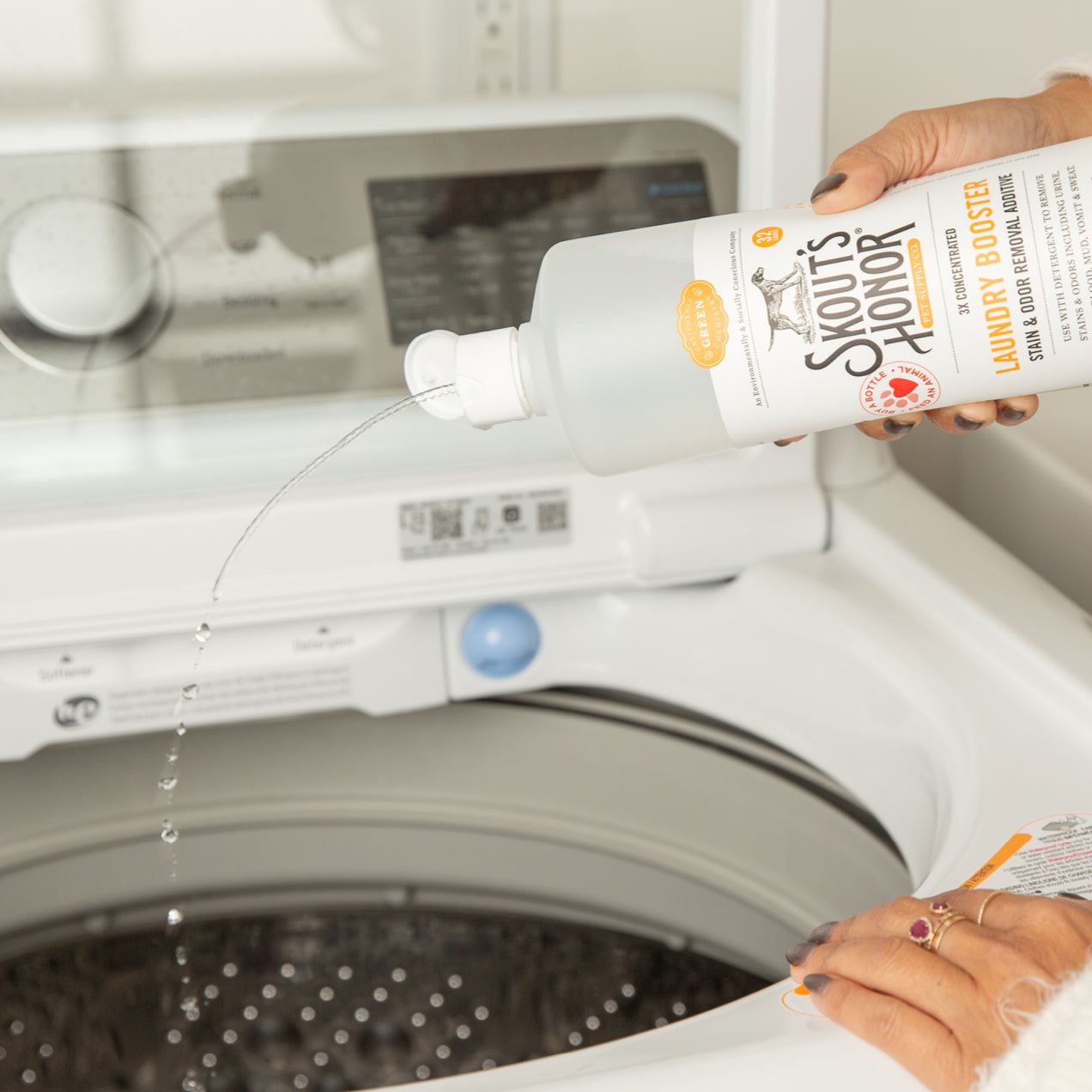 Skout's Honor - Laundry Booster, Stain and Odor Eliminator Additive