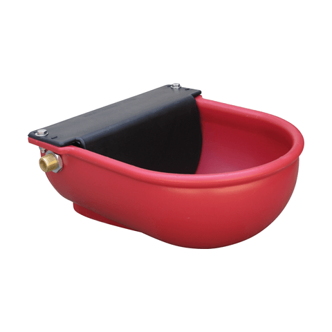 Bol à flotteur en plastique rouge