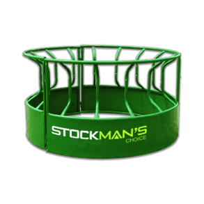 StockMan's Choice - Heavy Duty Round Bale Feeder for Cows and Bulls 