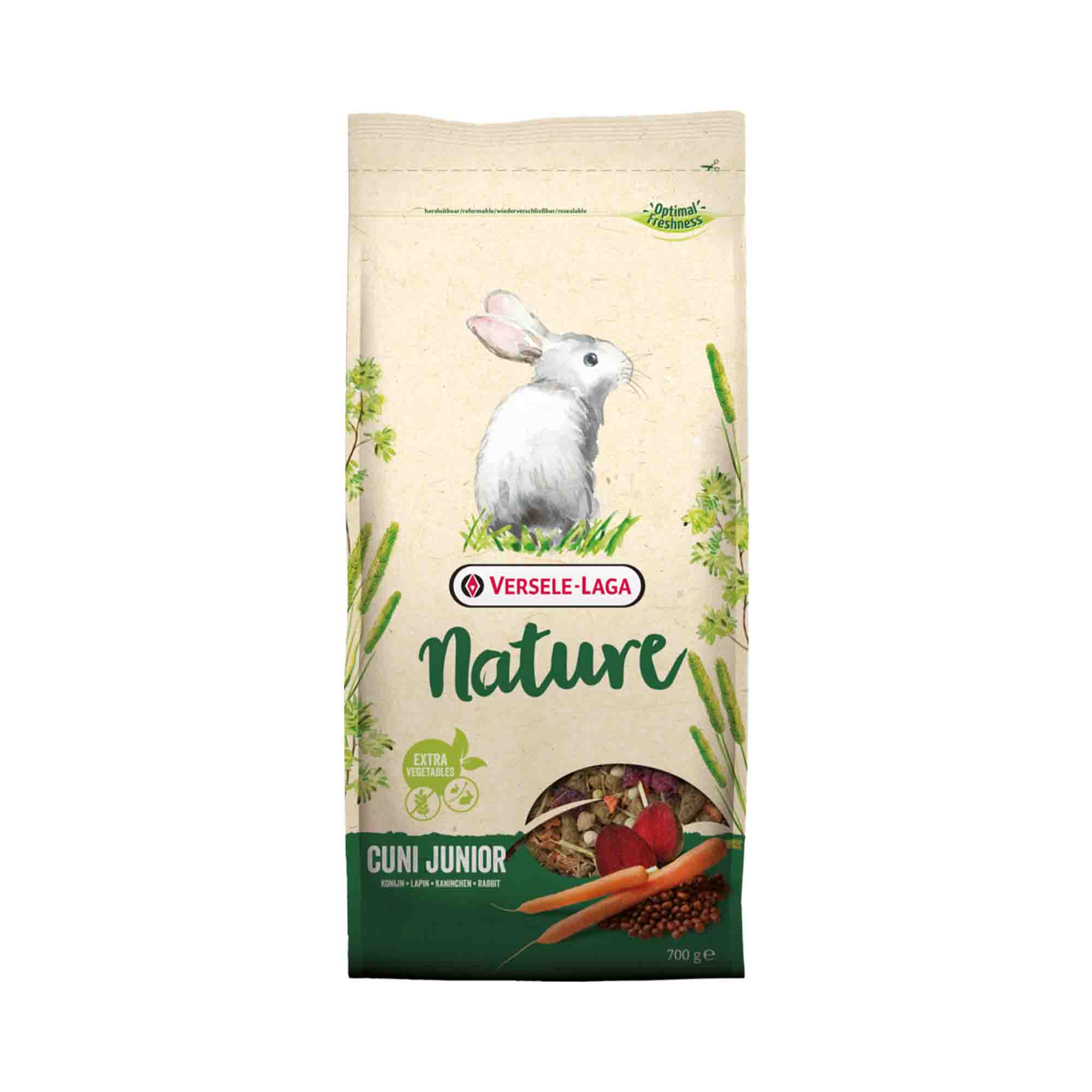 Nourriture pour lapins Versele-Laga Nature Cuni Junior