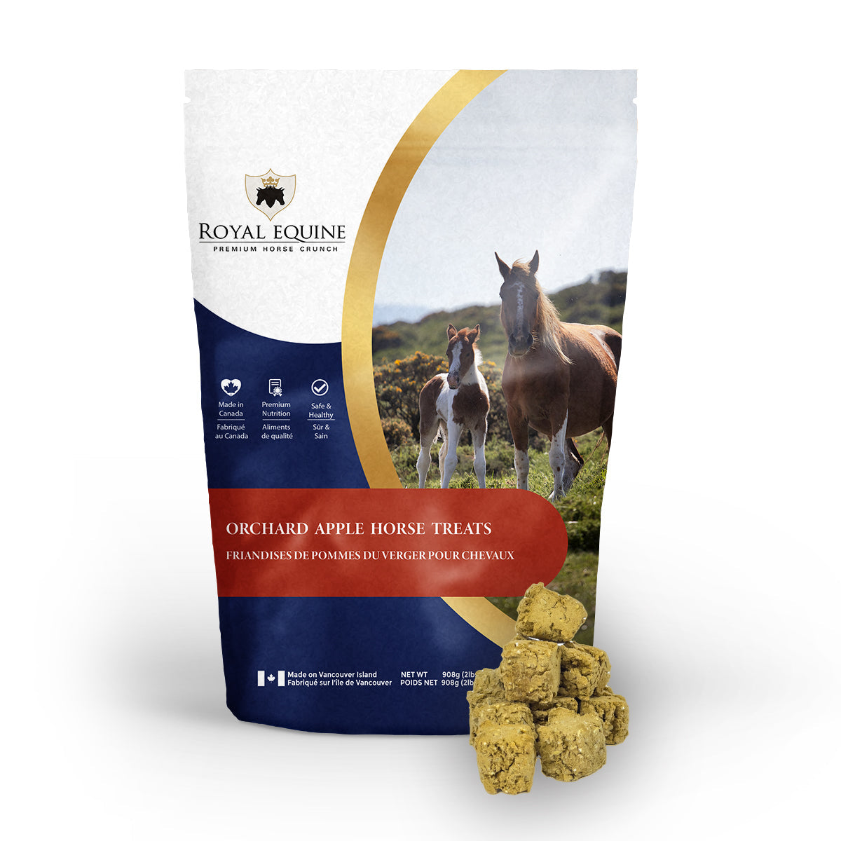 Friandises pour cheval à la pomme, 908g - Royal Equine