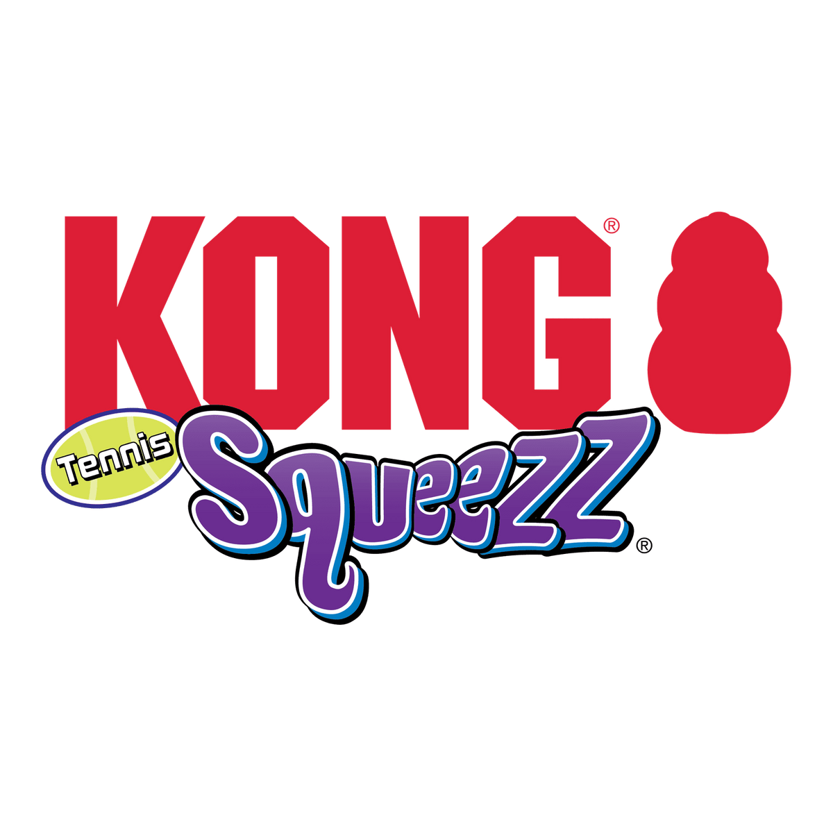 Bouée KONG Squeezz Tennis Buoy - KONG