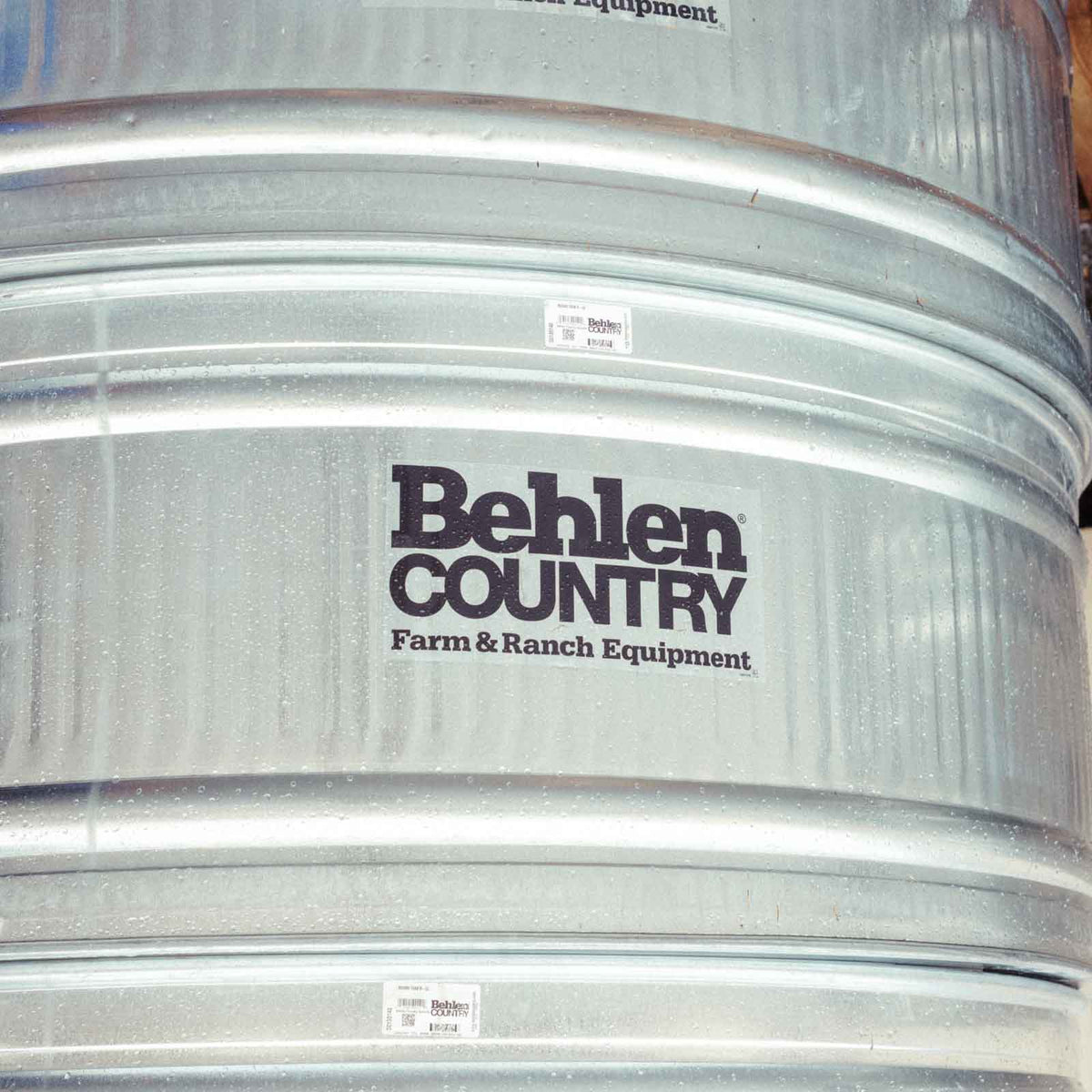 Réservoir rond galvanisé 6' - Behlen Country