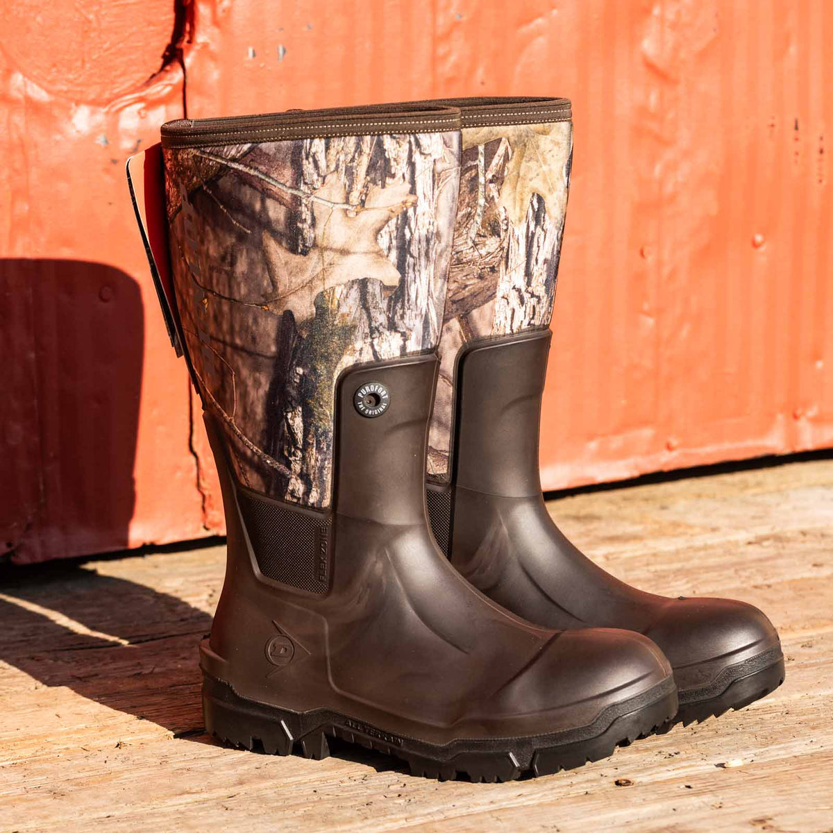 Dunlop - Snugboot Wildlander, Camo | 16'' Hunting and Fishing Rain Boots