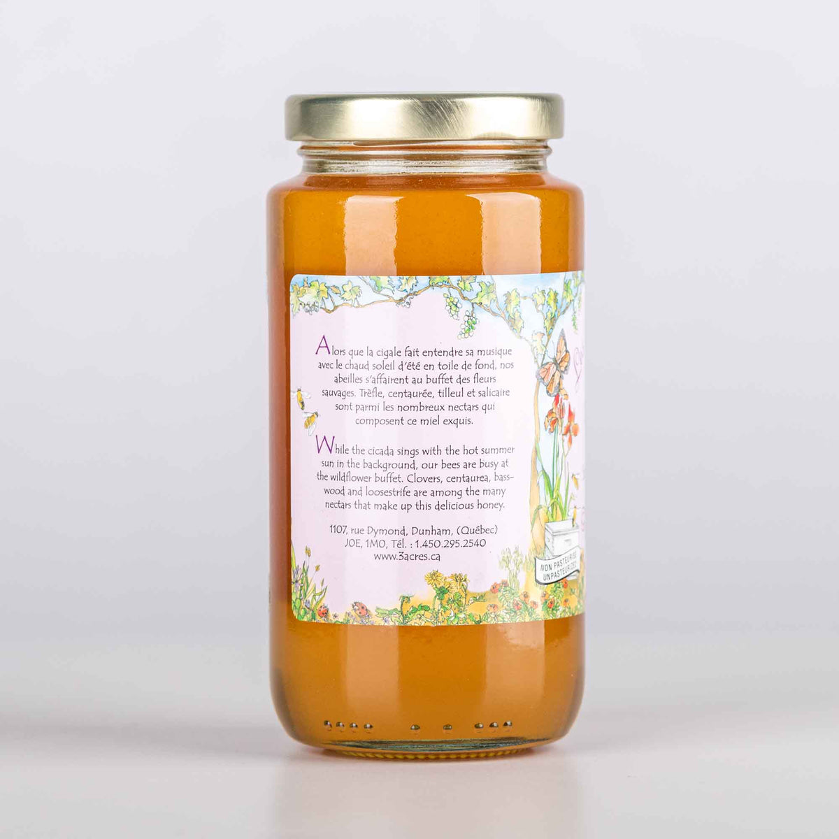 Miel d'été - Les Trois Acres