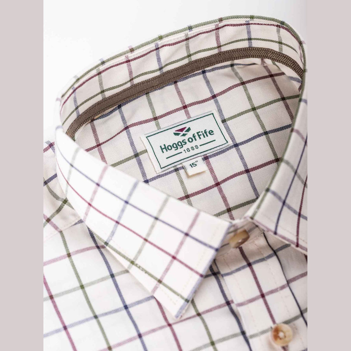 Chemise de luxe en tissu Tattersall de Balmoral - Hoggs of Fife