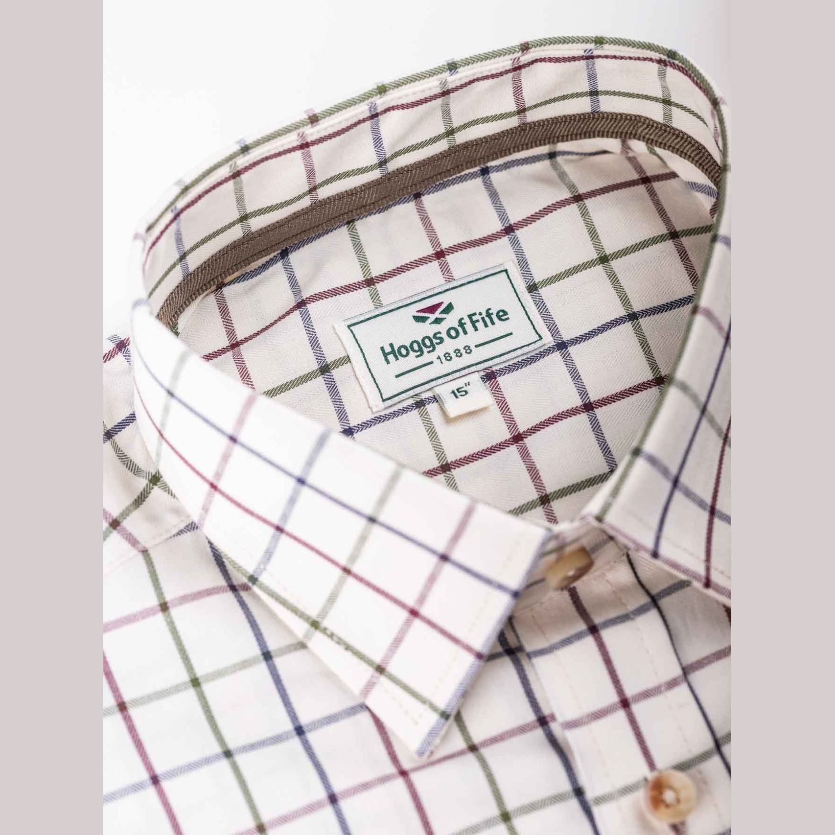 Hoggs of Fife - Luxury Balmoral Tattersall Shirt
