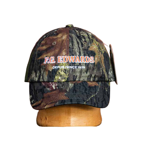 FG Edwards camouflage cap for the hunting season