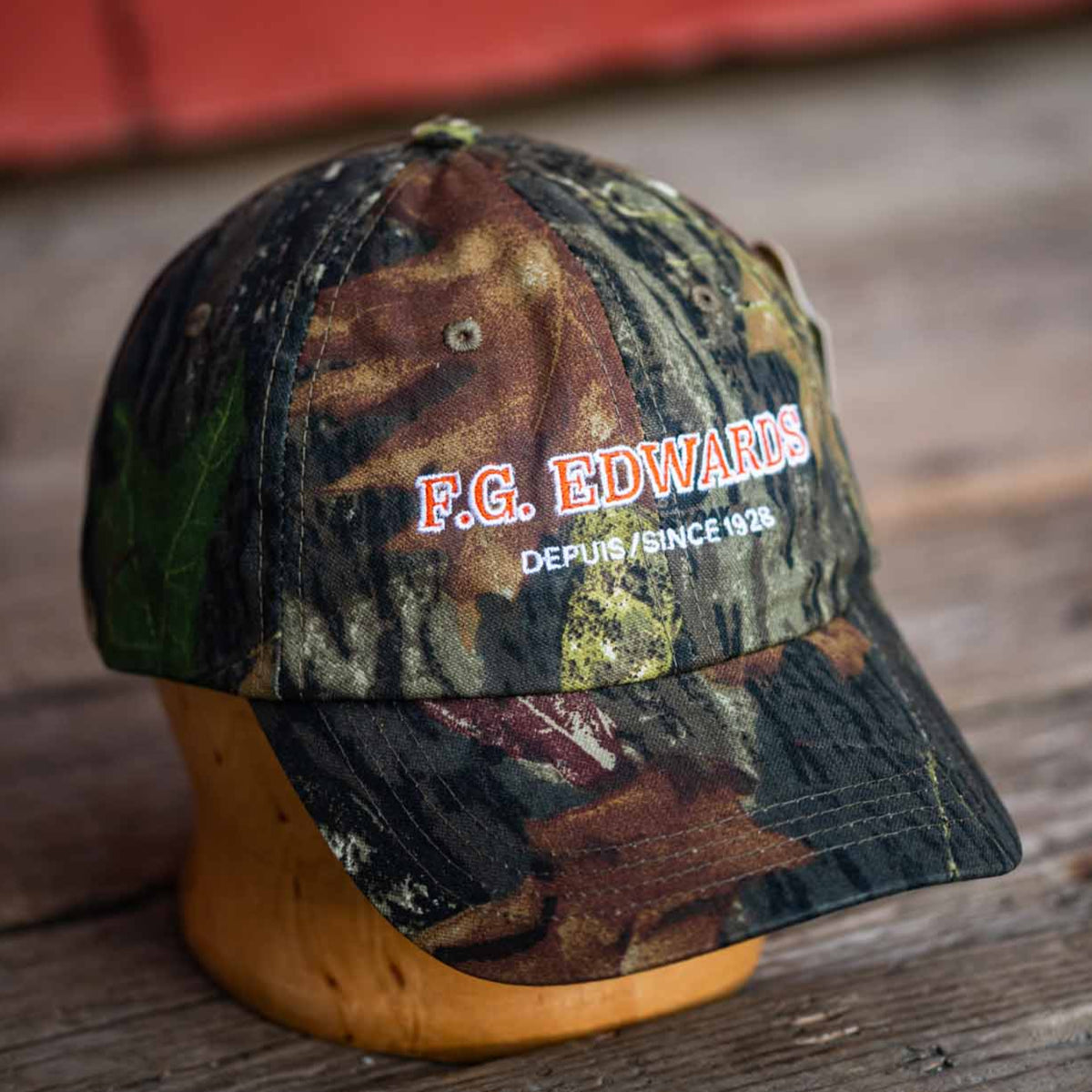 Casquette camouflage FG Edwards pour la saison de chasse