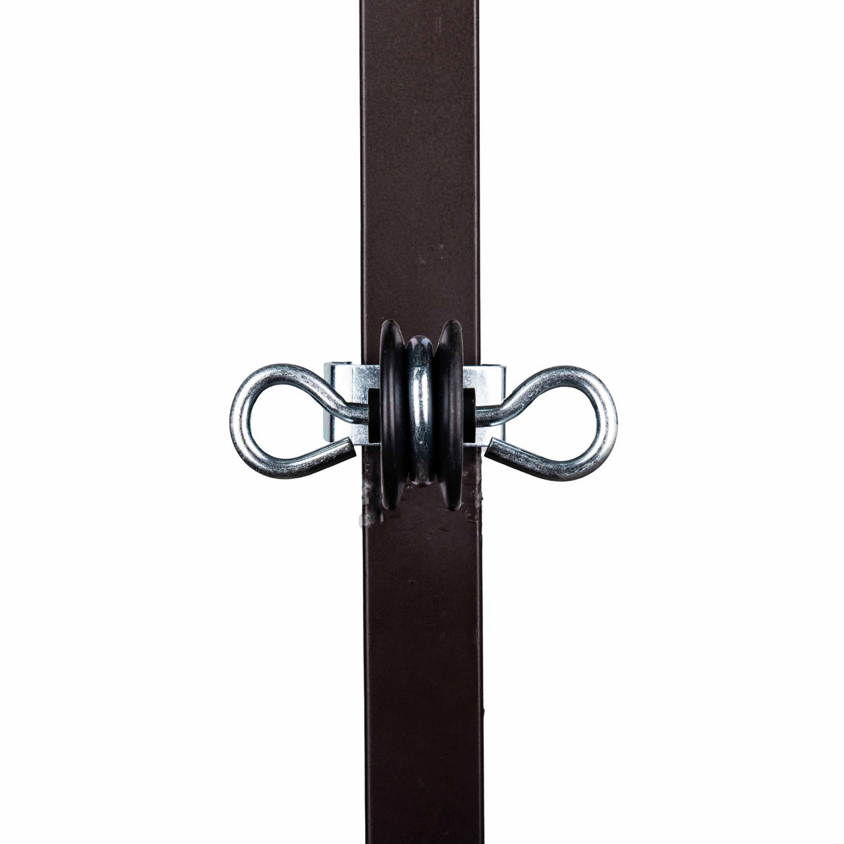 Isolateur d'ancrage de portail à double crochet pour piquet en T, paq. de 10