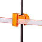 Isolateur pour poteau rond 22 mm ruban 40 mm, paq. de 25