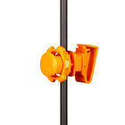 Isolateur pour poteau rond 22 mm ruban 40 mm, paq. de 25