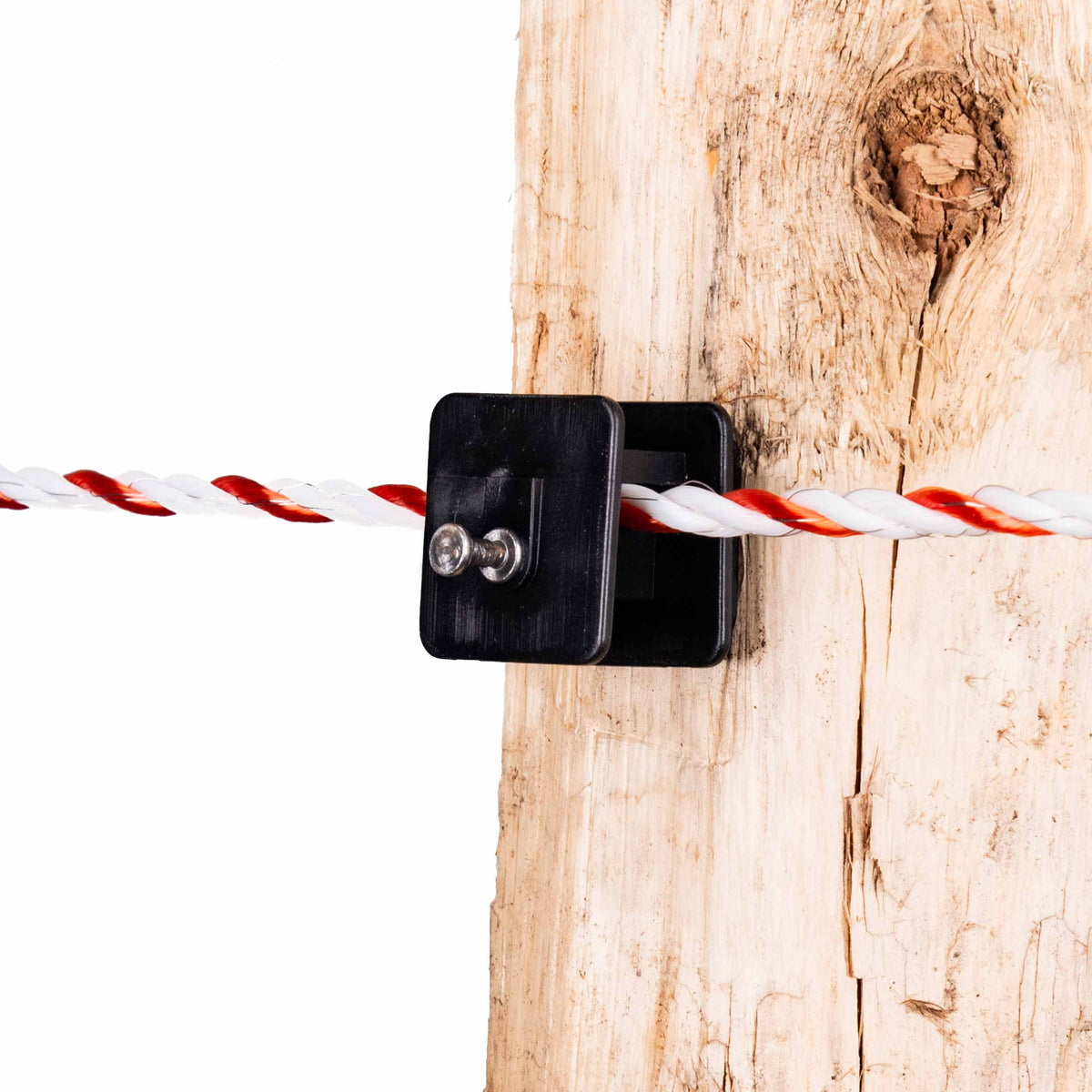 Isolateur carré pour poteau en bois, paq. de 50