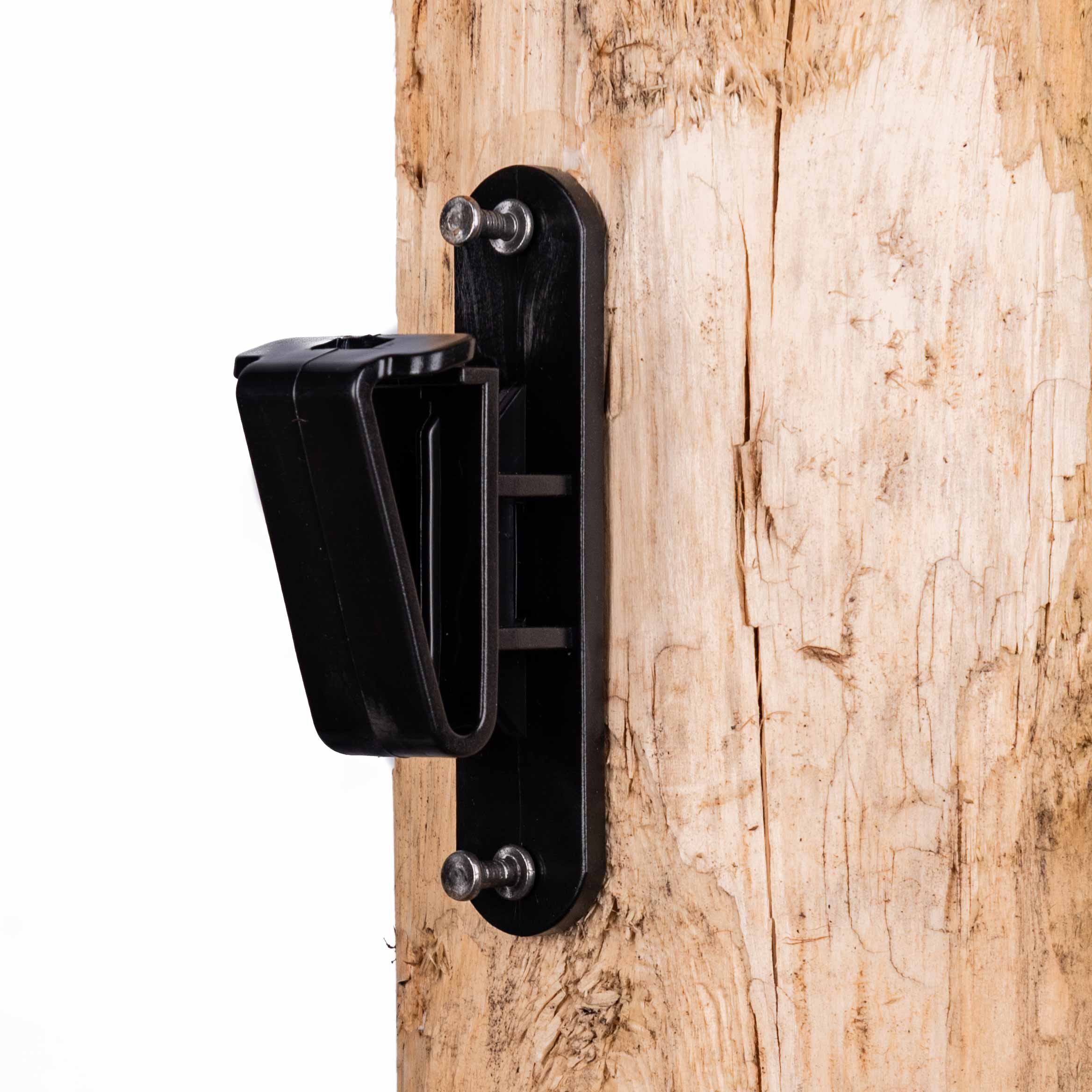 Isolateur pour ruban sur poteau en bois, paq. de 25