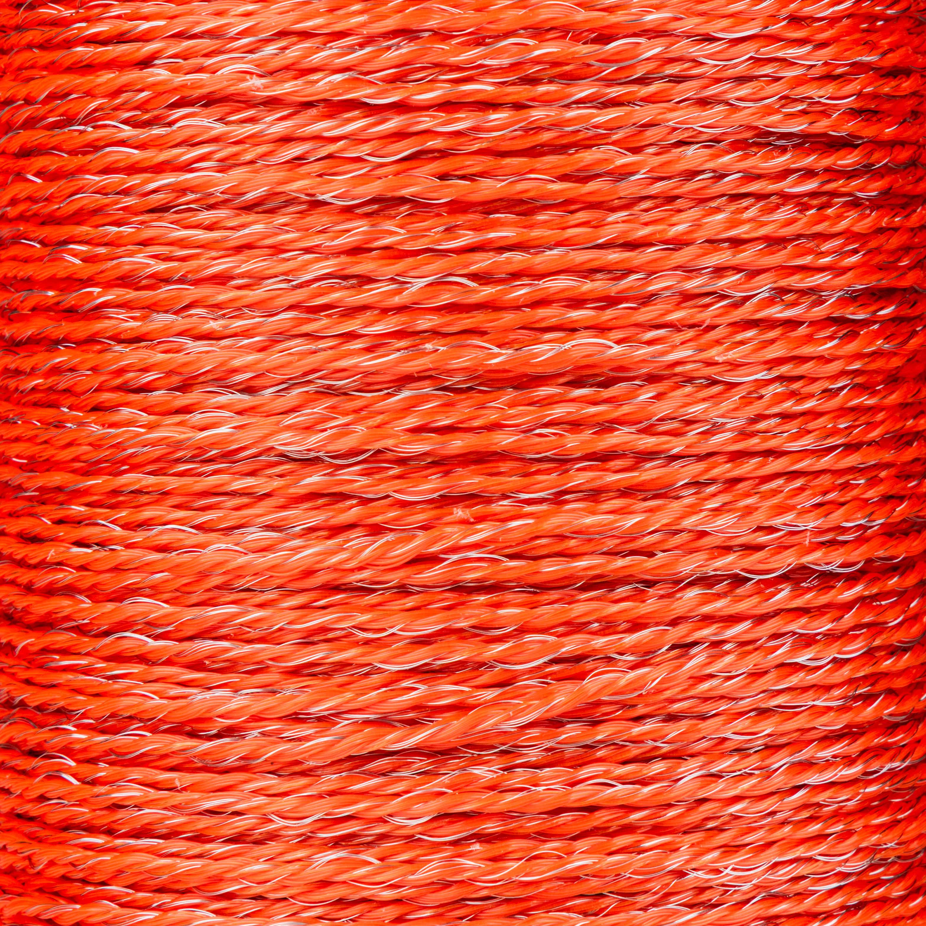 Fil poly orange 2,5 mm 9 brins inox 500 m