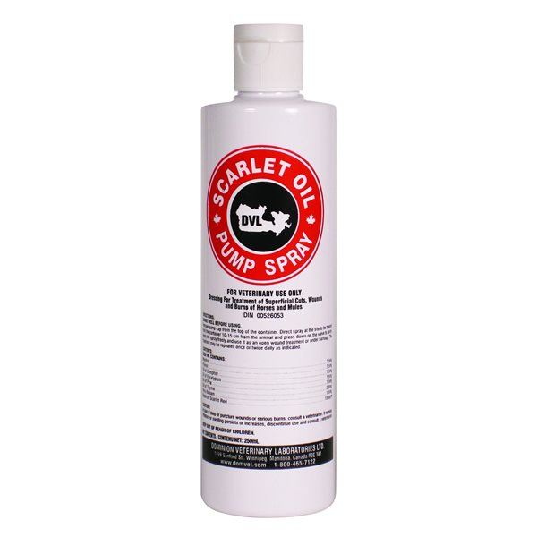 Scarlet Oil en vaporisateur 250 ml - Dominion Vet Lab