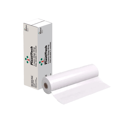 Film étirable Eco Seal 5, (1 mil), 5 couches (30" x 1 500 m) - PlastiTech