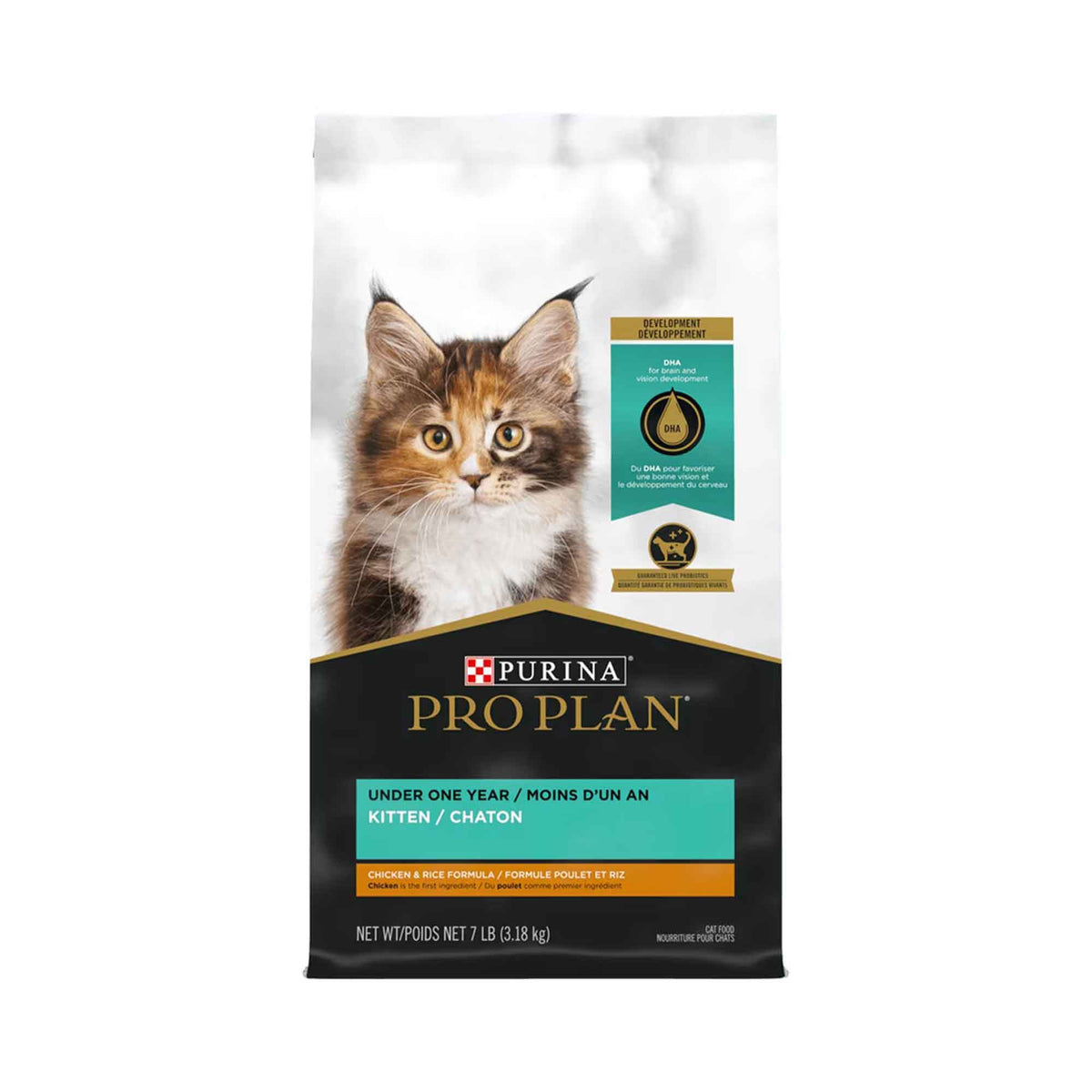 Pro Plan Chaton nourriture sèche pour chatons formule poulet et riz - Purina