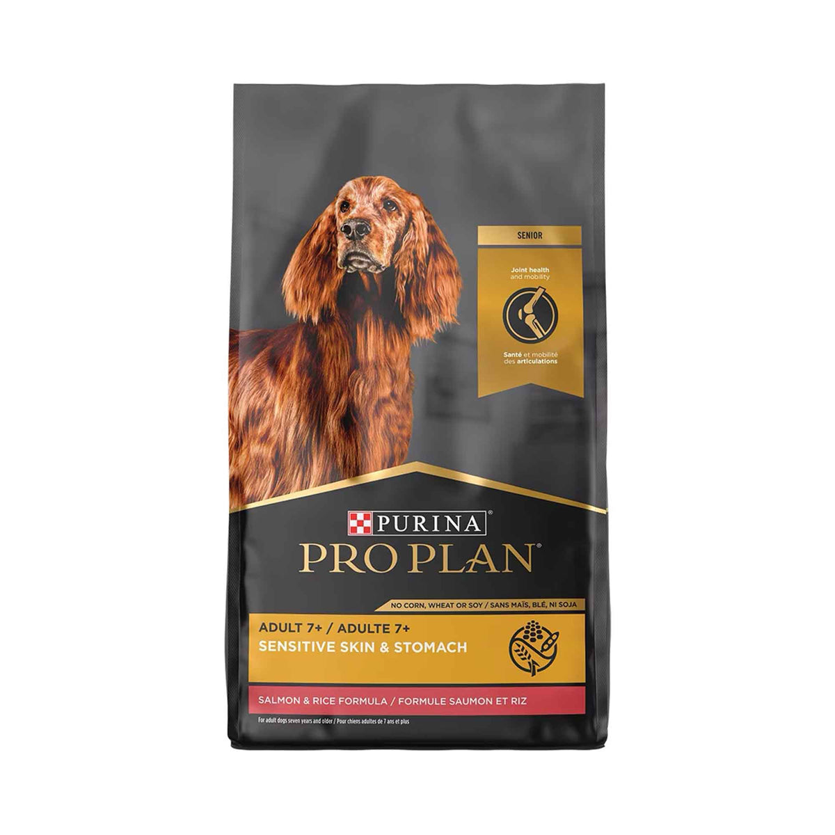 Pro Plan® Senior Adult 7+, Sensitive Skin & Stomach, Dry Dog Food - Salmon & Rice Formula