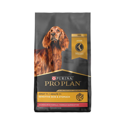 Pro Plan Senior Adulte 7+ peaux et estomacs sensibles nourriture sèche saumon et riz - Purina