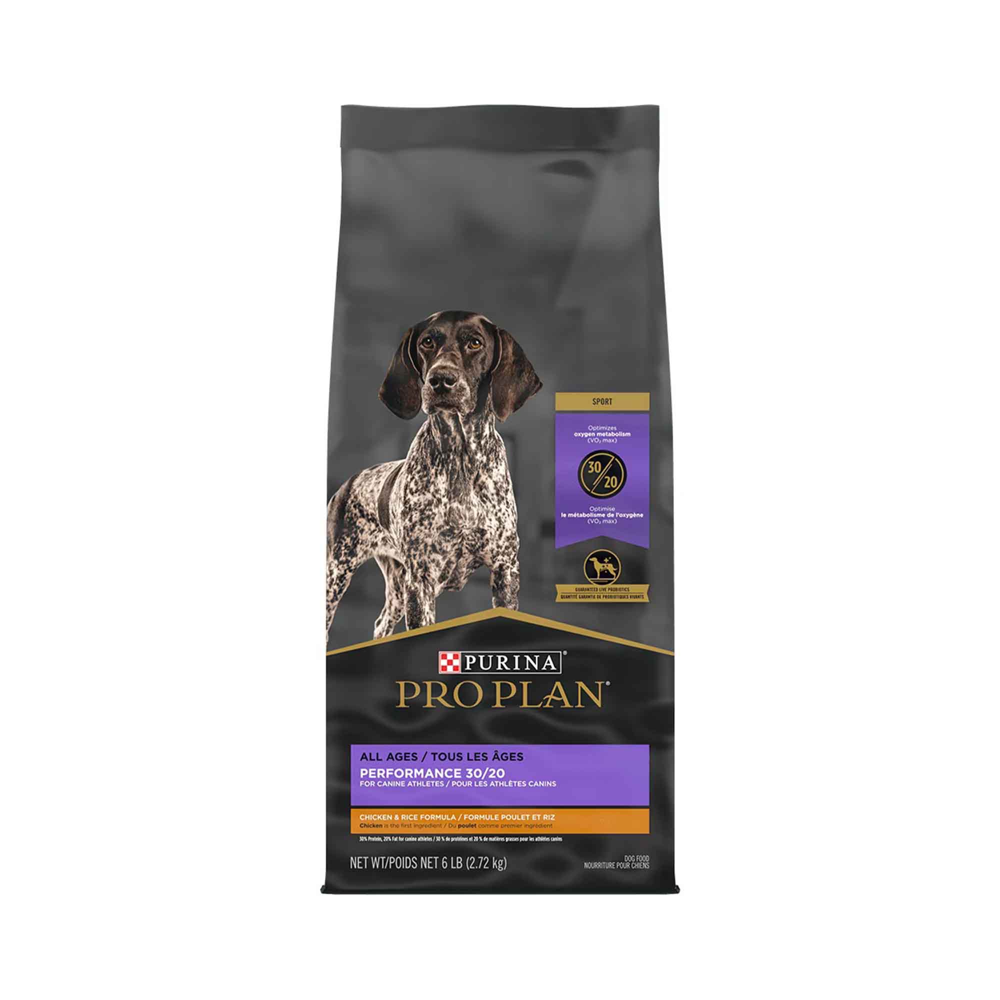 Pro Plan Performance 30/20, Dry Dog Food - Chicken & Rice Formula