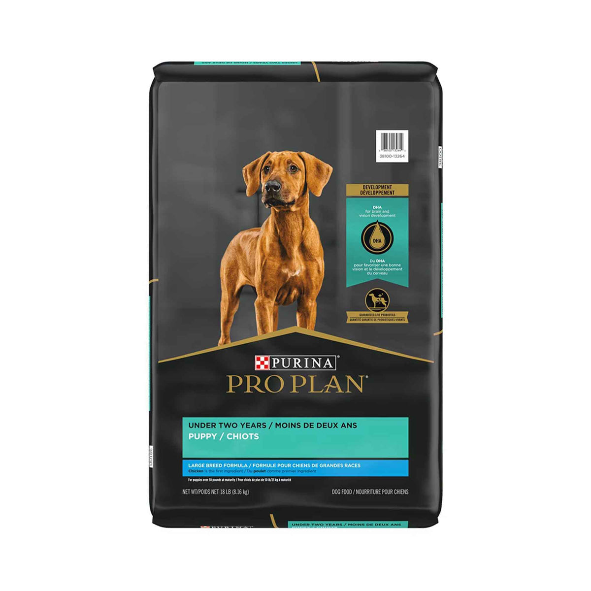 Pro Plan Large Breed Puppy, Dry Puppy Food - Chicken & Rice Formula