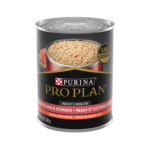 Pro Plan peaux et estomacs sensibles nourriture humide pour chiens saumon et riz - Purina