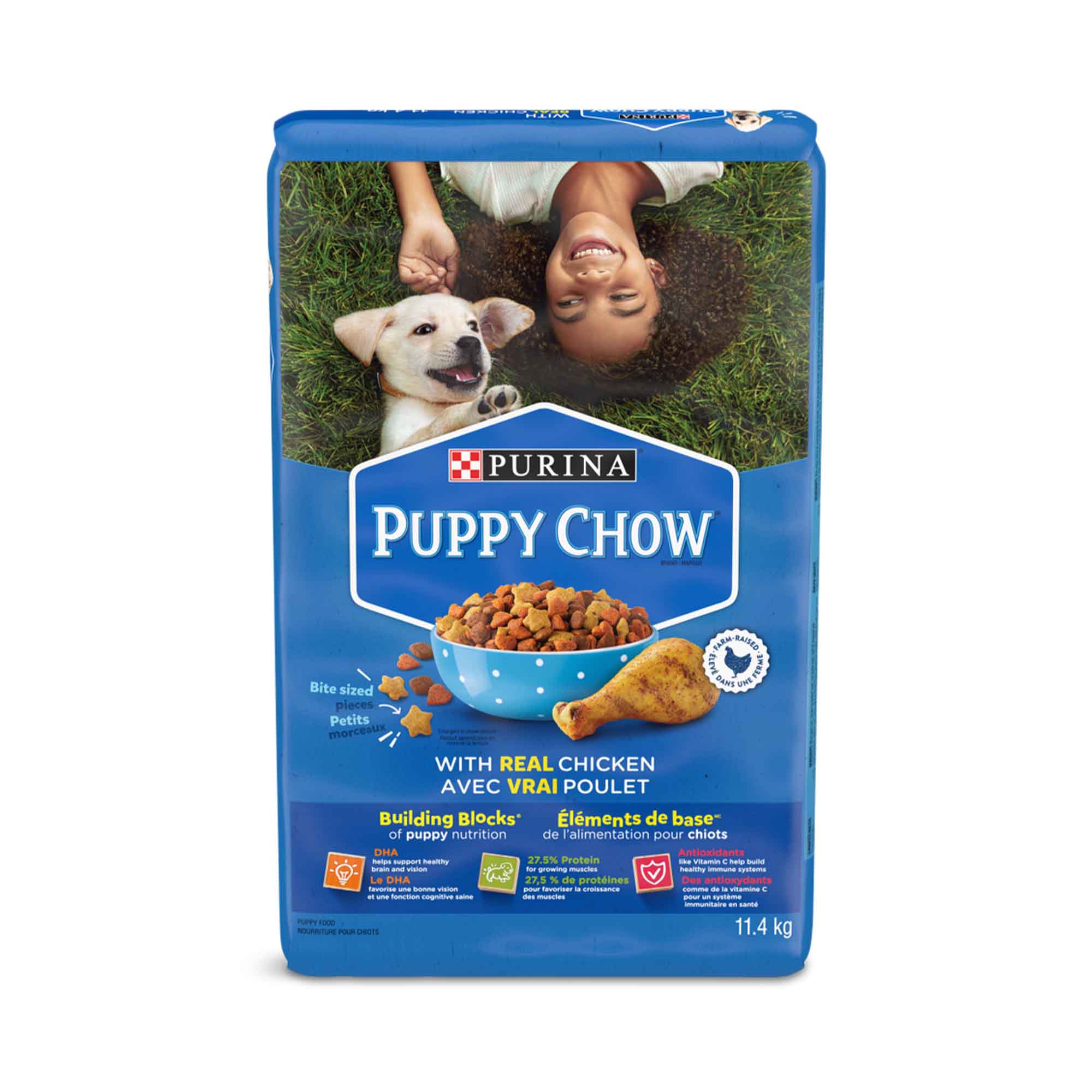 Purina Puppy Chow® Nourriture sèche pour chiots – Formule au poulet