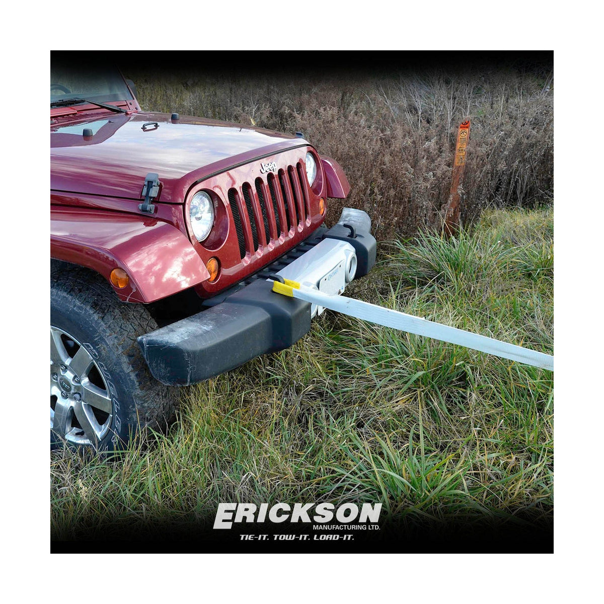 Sangle de récupération 3″ x 30′ – 27 000 lb - Erikson Manufacturing