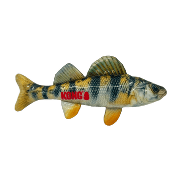 KONG Shieldz Wildz Fish, jouet d'entraînement en forme de perche pour chien - KONG