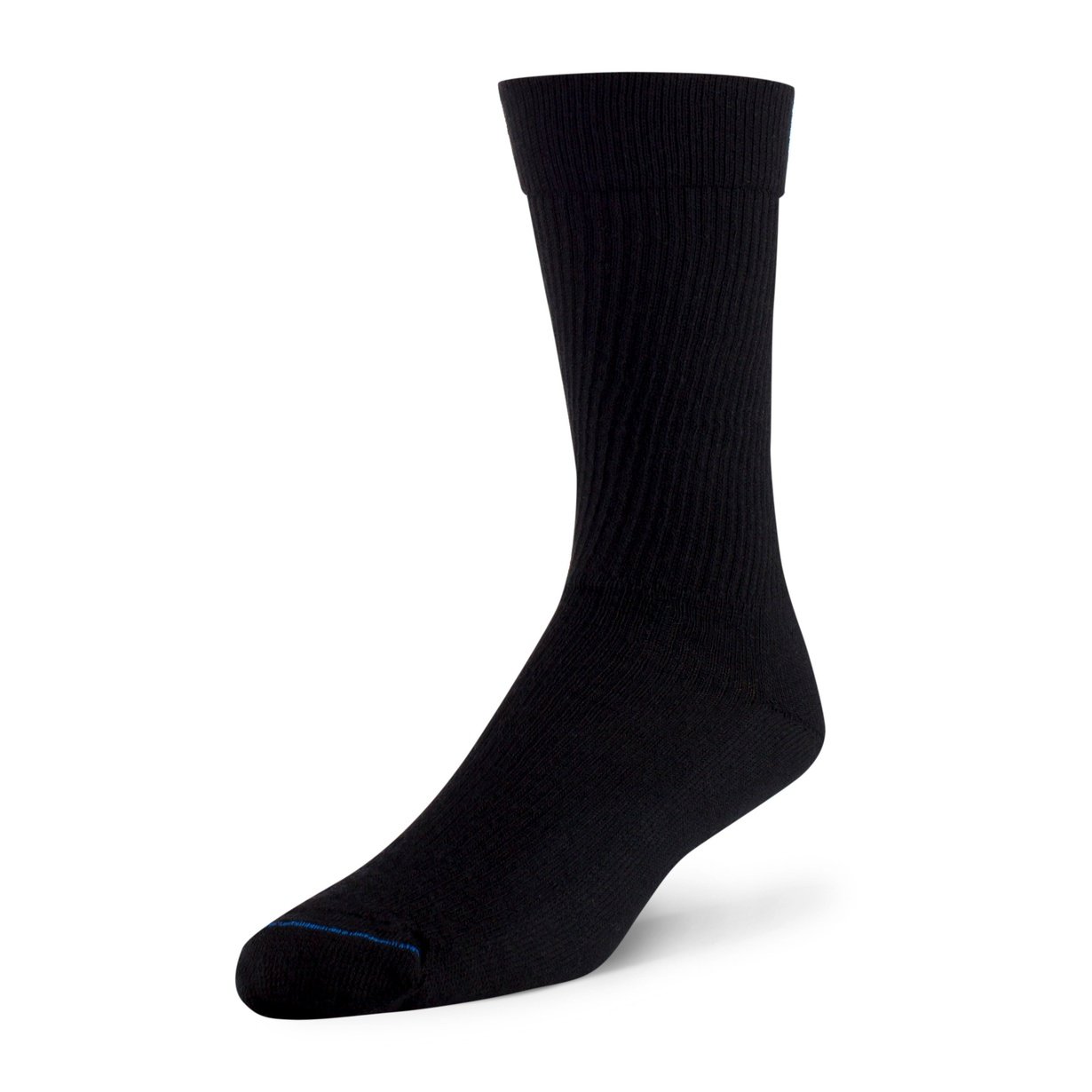 Duray Merino Black Socks 75% Wool