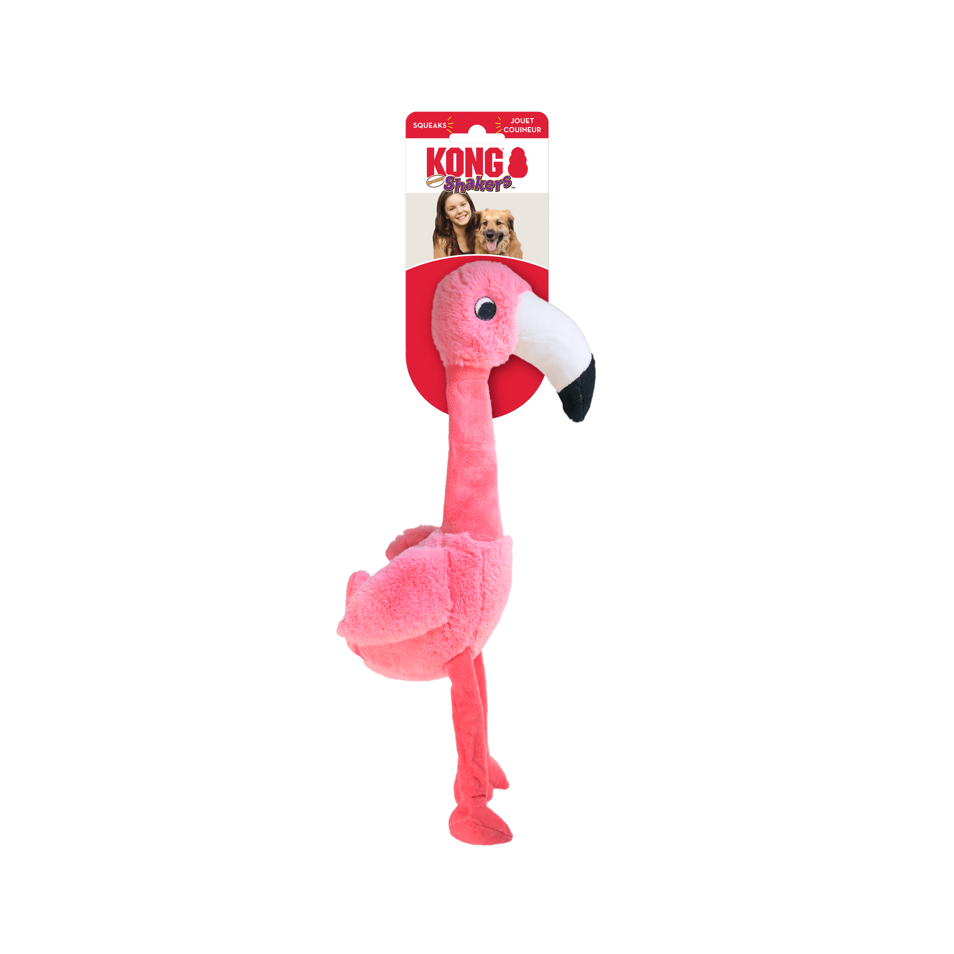 Flamand rose Shakers Honkers - KONG