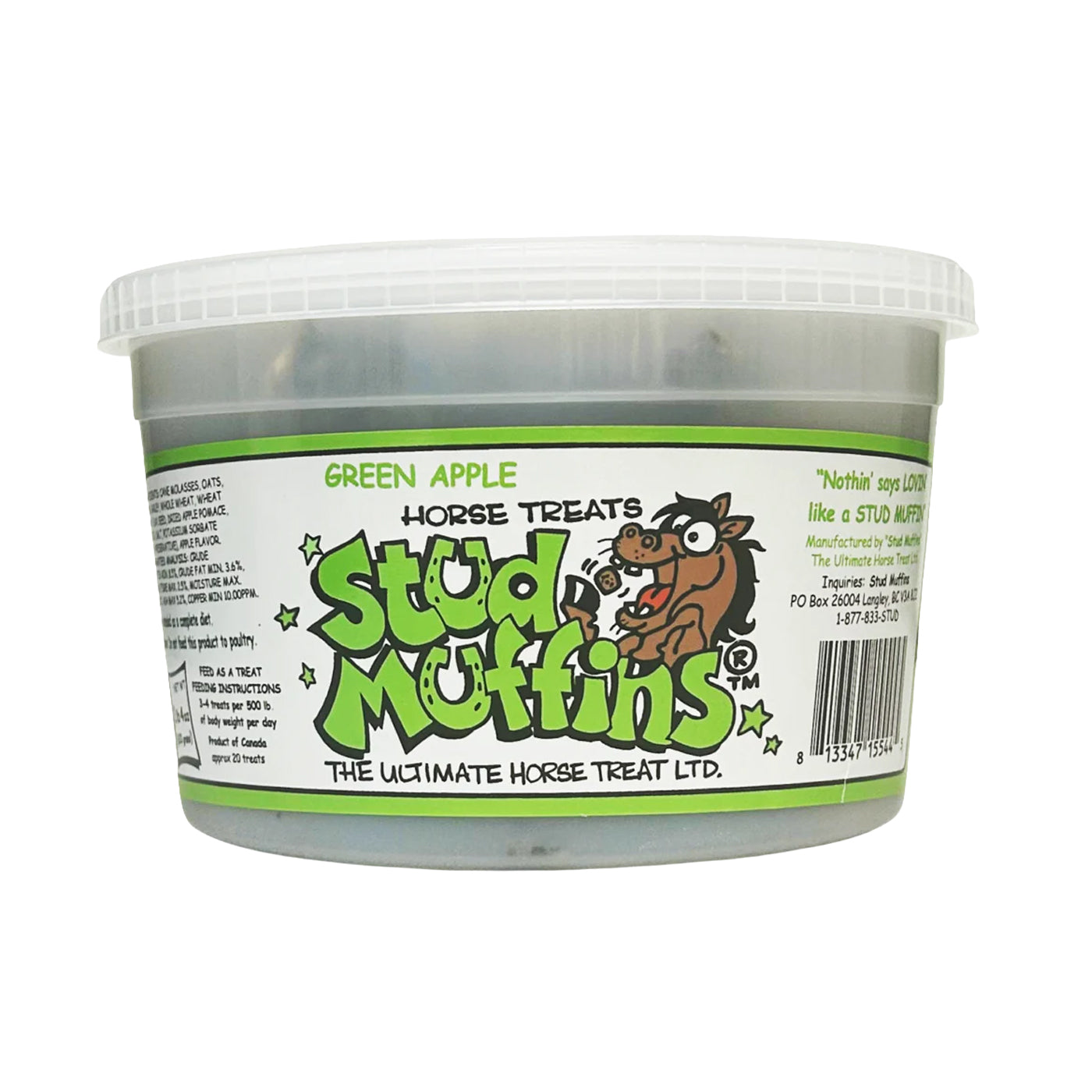 Stud Muffins "Pomme verte" friandises pour chevaux