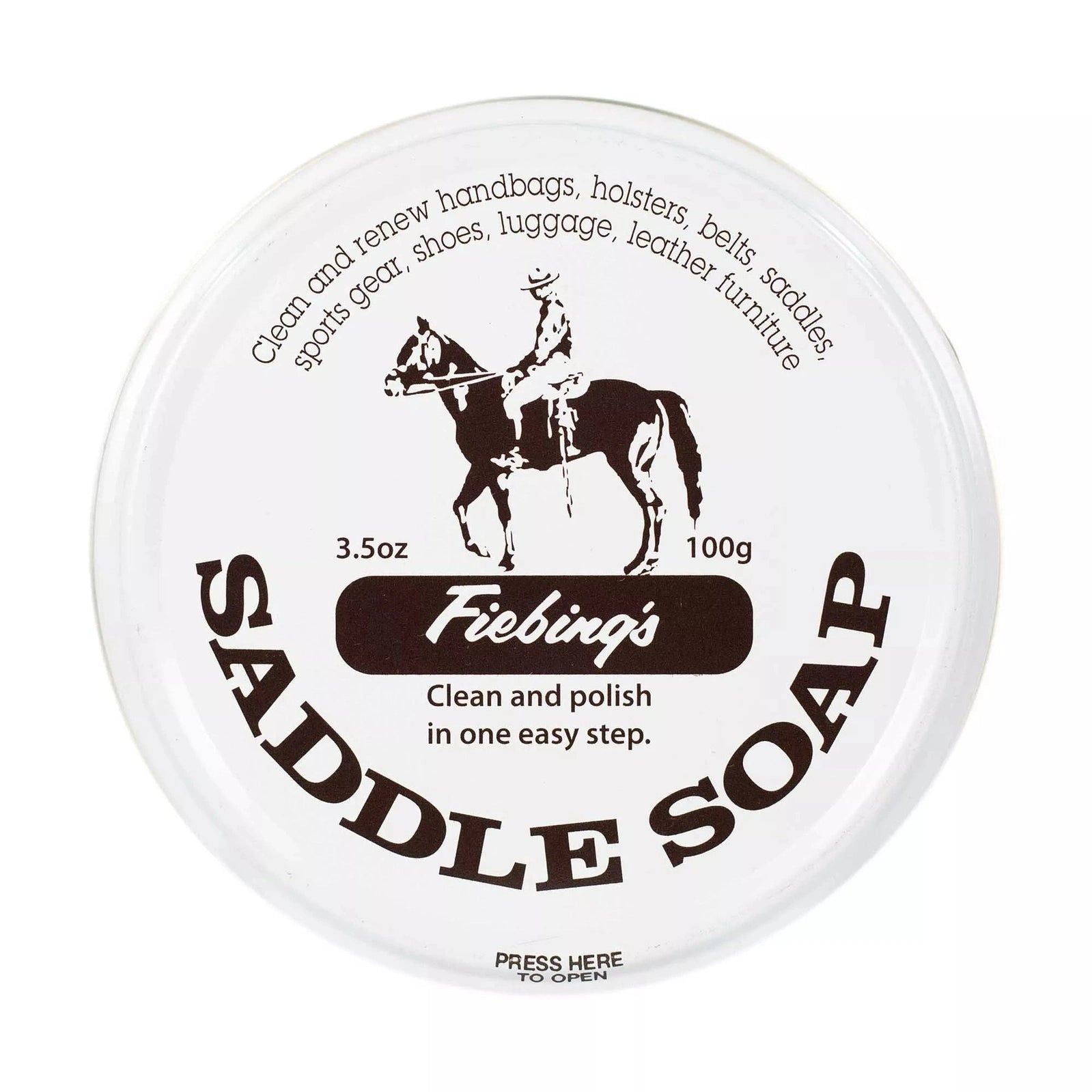 Savon pour selle, noir - Fiebing's