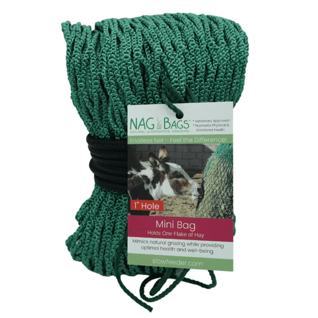 NAG Bags - Mini Bag (1"), Knotless Hay Net