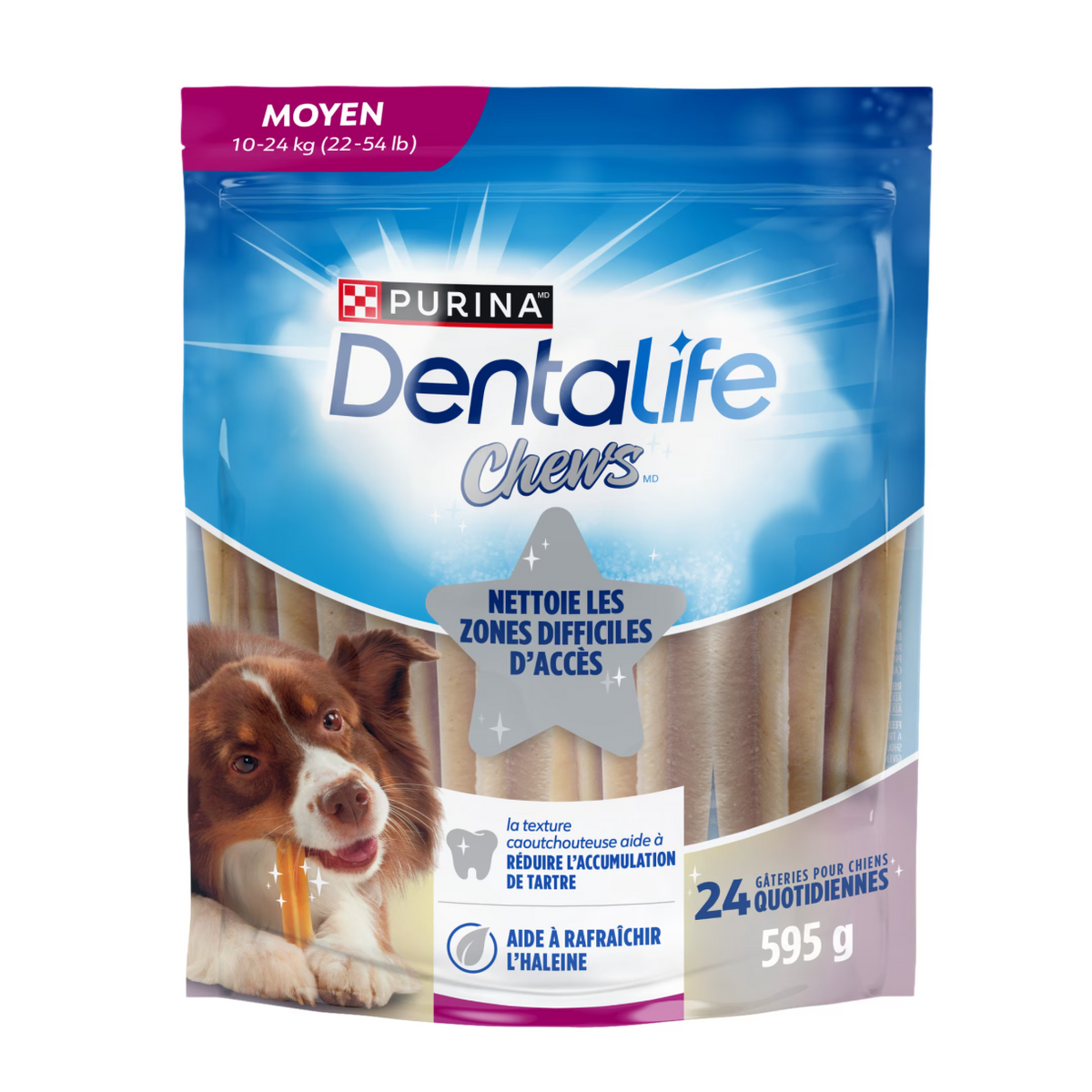 Dentalife Dental Chews for Medium Dogs 595g