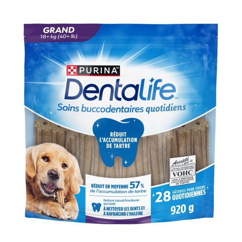 Gâteries dentaires chien grandes races 920 g - Dentalife